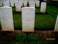 Grove Town Cemetery, Meaulte, France